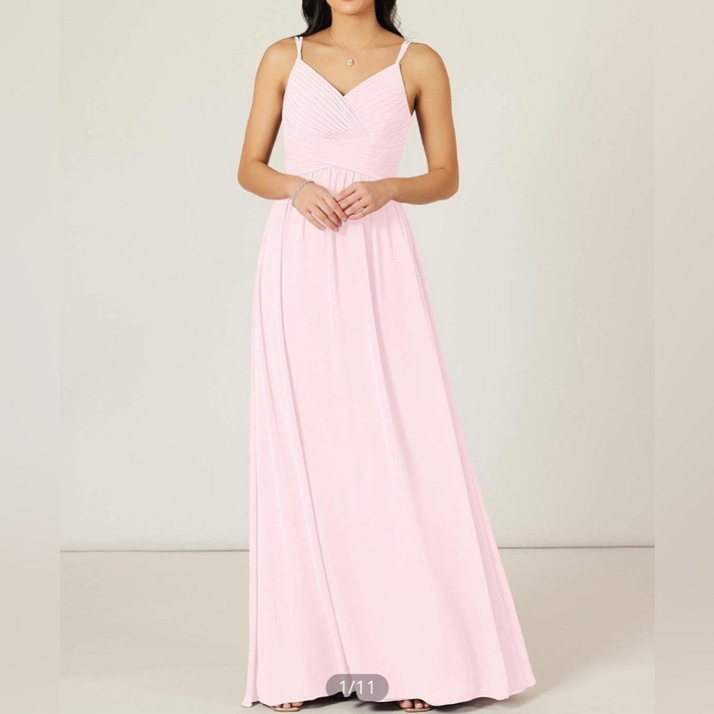 Azazie Floor Length Gown *Only Worn Once*